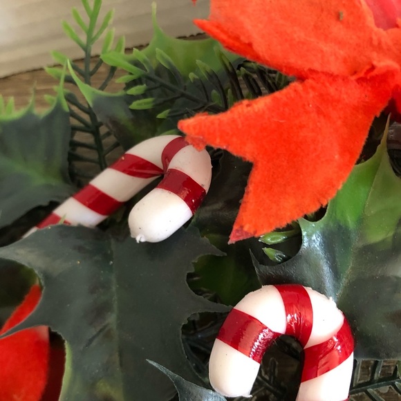 Vtg 70’s Flocked Tree Wall Decor - Picture 9 of 12